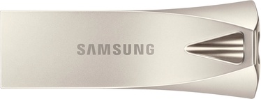 USB-накопитель Samsung Bar Plus, серебристый, 128 GB