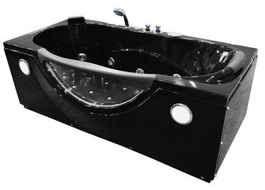 SN Bath MN1002 180x85x65cm Black