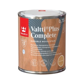 Пропитка Tikkurila Valtti Plus Complete, светло-коричневый/итальянская сосна, 0.75 l
