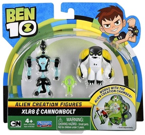 Žaislinė figūrėlė Playmates Toys Ben 10 Alien Creation XLR8 & Cannonbolt 76783