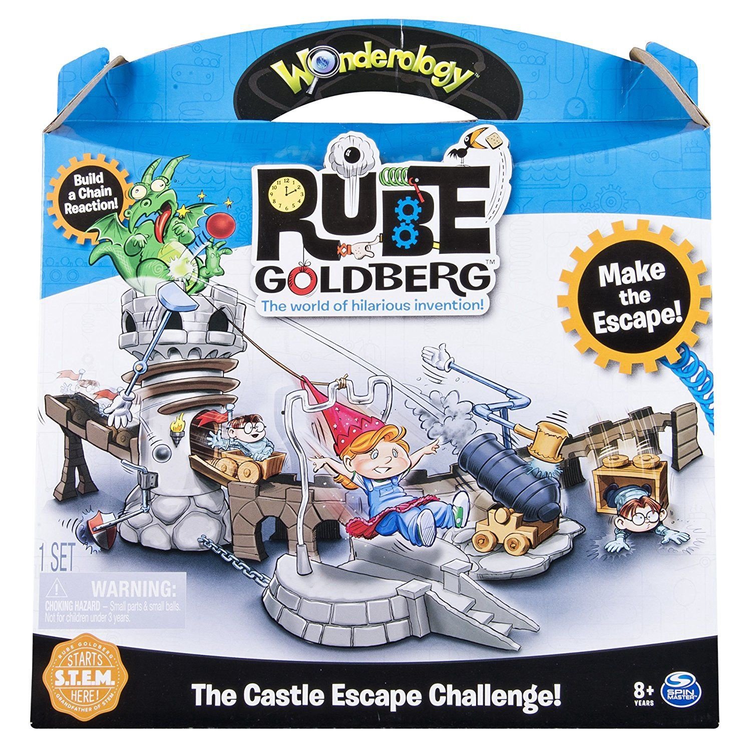 stalo-aidimas-spin-master-spin-master-rube-goldberg-the-castle-escape