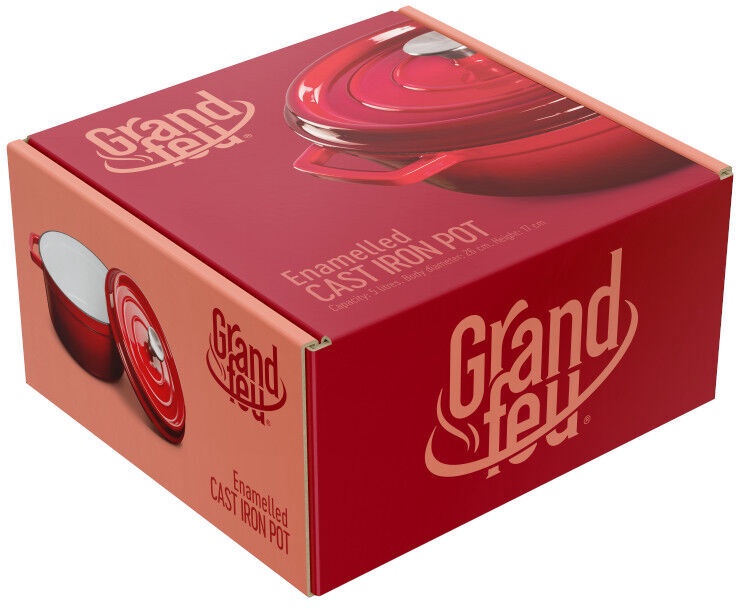 Potid Grand feu, 26 cm x 26 cm, 4.7 l, 1 tk