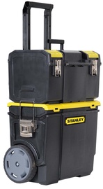 Ящик для инструментов Stanley, 48 см x 28 см x 63 см, черный/желтый