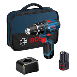 Akumulatora skrūvgriezējs - urbis ar bateriju Bosch 06019B690F920, 12 V, 2 Ah
