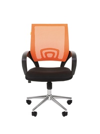 Kontoritool Chairman 696 Chrome New, must/oranž