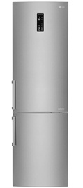 Холодильник морозильник снизу LG GBB60SAFFB