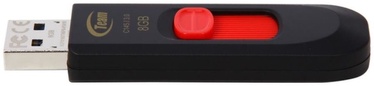 USB atmintinė Team Group C145 Black/Red, USB 2.0, 8 GB
