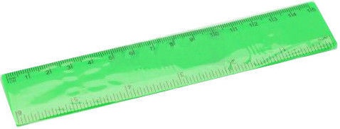 Liniuotė Avatar, 1.5 cm, plastikas, žalia