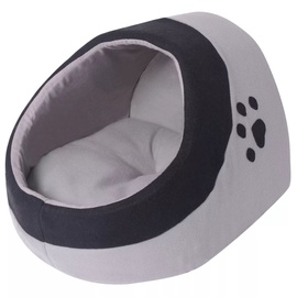 Dzīvnieku gulta VLX Cubby L, melna/pelēka, 300 mm x 330 mm