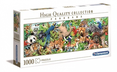Clementoni Panorama Puzzle High Quality Wildlife 1000pcs 39517