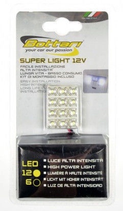 Автомобильная лампочка Bottari, LED, белый, 12 В
