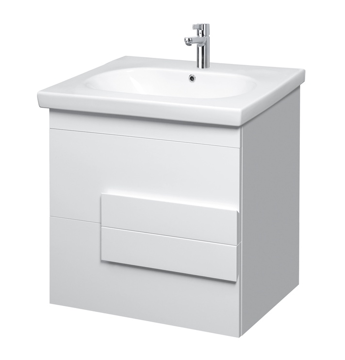 Комплект мебели для ванной Riva Decor, белый, 48.1 см x 65 см x 61 см