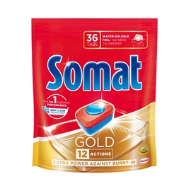 Indaplovių tabletės Somat Gold, 36 vnt.