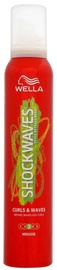 Wella Shockwaves Curls And Waves Shaping Defining Hair Mousse Long Lasting 200ml