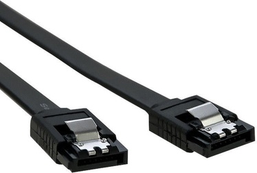 Qoltec SATAIII Extension Cable 0.5m Black