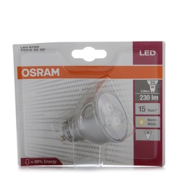 SPULDZE LED OSRAM SPAR16 35 36° 827 GU10