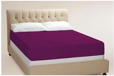 Voodilina Bradley Cotton 127447, kirsipuu, 140 x 200 cm, kummiga