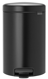Atkritumu tvertne Brabantia NewIcon, melna, 20 l, 46.7 cm x 29 cm