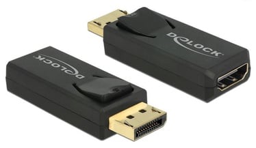 Адаптер Delock Adapter Display port Display port male, HDMI female, черный