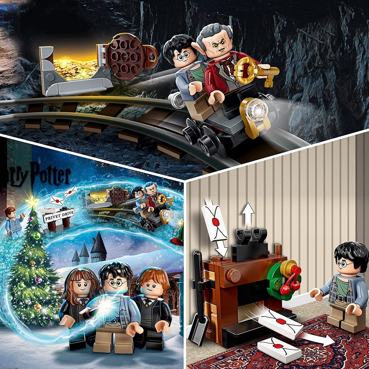 Конструктор LEGO Harry Potter Адвент календарь 76390, 274 шт. - K-rauta