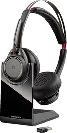 Bezvadu austiņas Plantronics Voyager Focus UC, melna