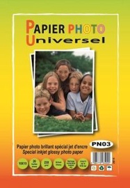 GenerInk Photo Paper PN-03 A6 230 Glossy 20 Pages