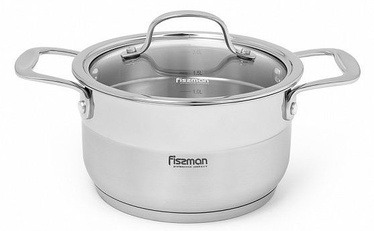 Fissman Nordia Casserole With Glass Lid D18cm 2.5l