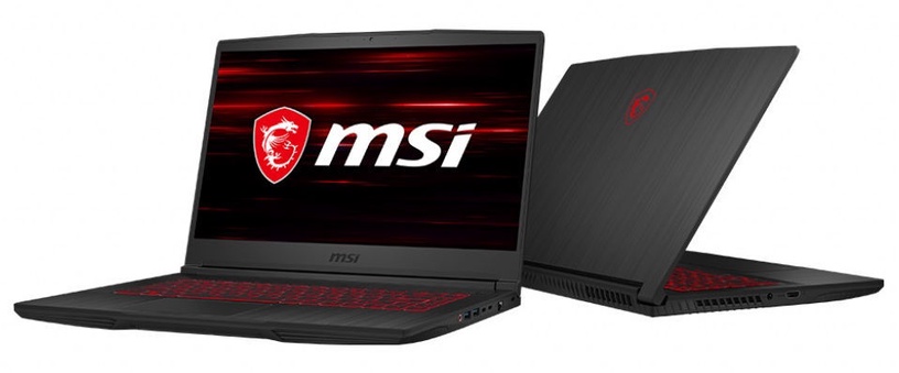 Nešiojamas kompiuteris MSI GF GF65 Thin 9SEXR-261XPL PL, Intel® Core™ i5-9300H, 8 GB, 512 GB, 15.6 ", Nvidia GeForce RTX 2060, juoda