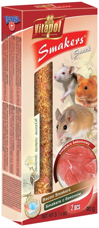 Barība grauzējiem Vitapol Smakers, pelēm, 0.09 kg
