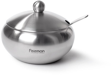 Fissman Sugar Bowl With Steel Lid And Spoon 560ml