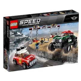 Конструктор LEGO® Speed Champions 1967 Mini Cooper S Rally and 2018 MINI John Cooper Works Buggy 75894