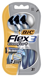 Skustuvas Bic Flex 3 Comfort, 3 vnt.