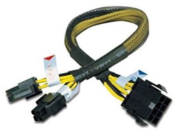 Akasa Cable ATX 8pin / ATX 8pin Black