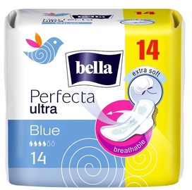Higiēniskās paketes Bella Perfecta Ultra Blue Sanitary Pads 14pcs