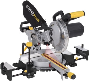 Powerplus POWX07557T Telescopic Mitre Saw
