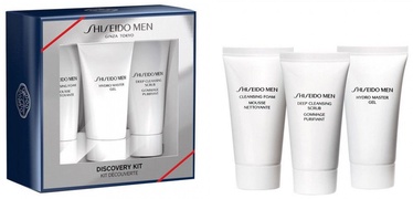 Shiseido Men Hydro Master Gel 30ml + 30ml Cleansing Foam + 30ml Deep Cleansing Scrub