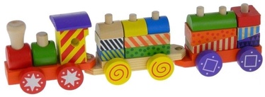 Playme Colourful Wooden Train