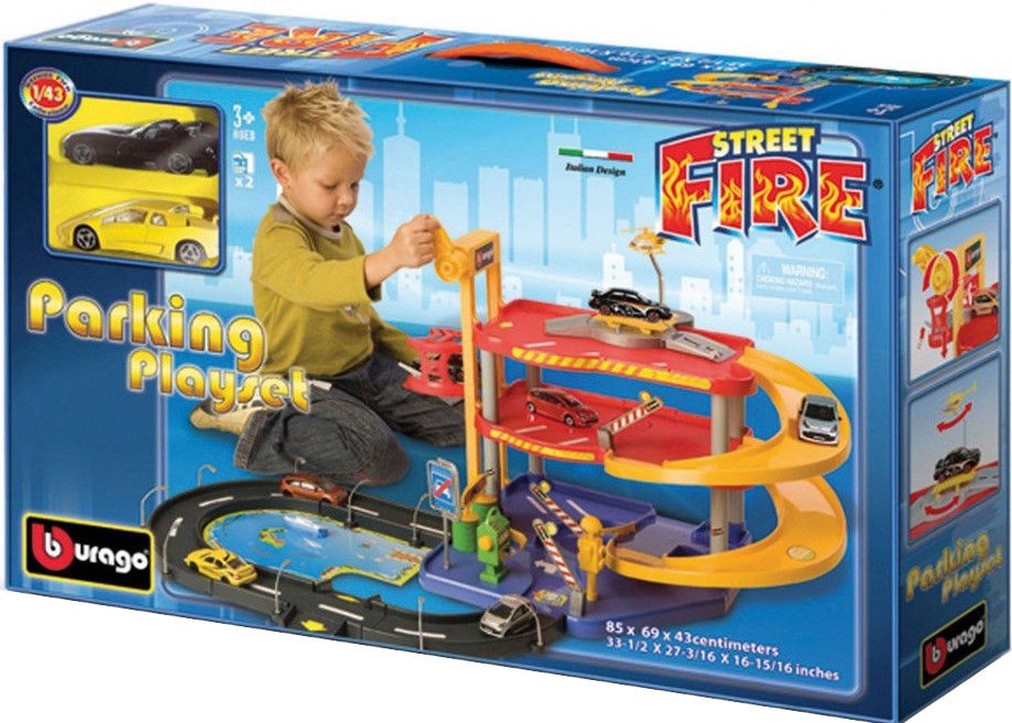 bburago parking playset