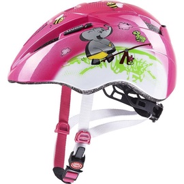 Шлем Uvex Kid 2 UV4143062815, белый/зеленый/розовый, S/M, 460 - 520 мм