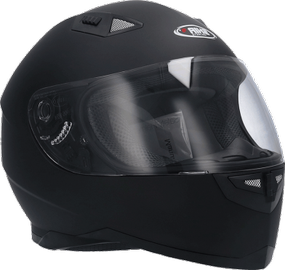 Mootorratta kiiver Shiro SV Monocolor, M, must