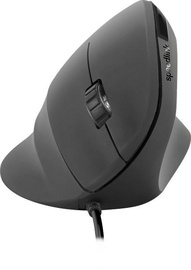 Kompiuterio pelė Speedlink Piavo Vertical Black, laidinė, optinė