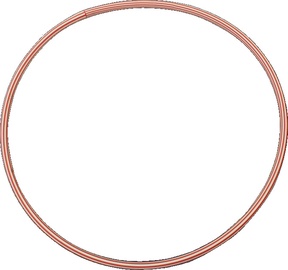 Hula hoop vingrošanas riņķi Yate Hoop, 700 mm, sarkana