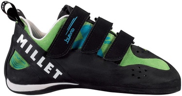 Millet Hybrid LD Climbing Shoes Black / Green 38 2/3