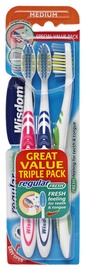 Wisdom Regular Fresh Toothbrush Triple Pack