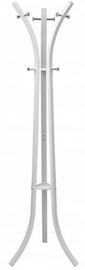 GoodHome Standing Clothes Rack White