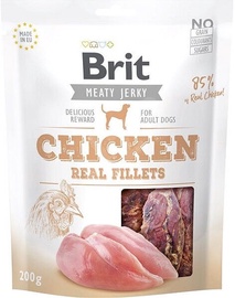 Brit Jerky Chicken Fillets Snack 200g