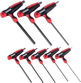 Ключ шестигранник Kreator KRT410007 HEX Key Set T-Hand 8pcs