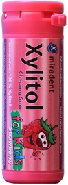 Miradent Xylitol Chewing Gum For Kids 30g Strawberry