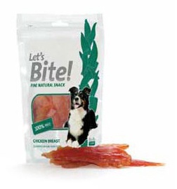 Našķis suņiem Brit Let's Bite Chicken Breasts 80g