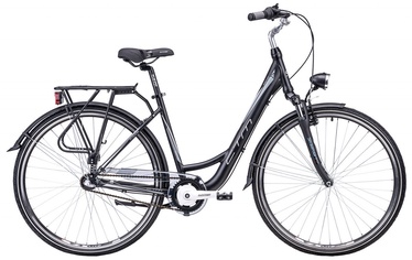 Dviratis CTM Nancy 2.0 19" 28" Black Grey 17